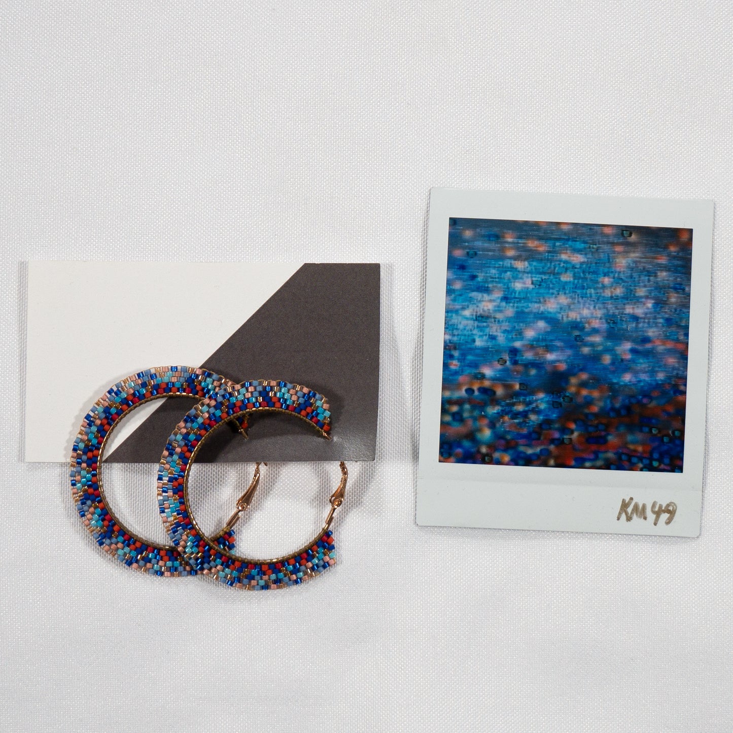 glitch earrings KM49