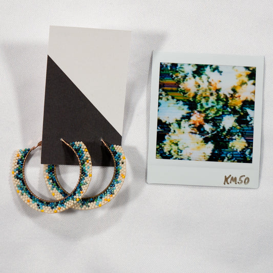 glitch earrings KM50