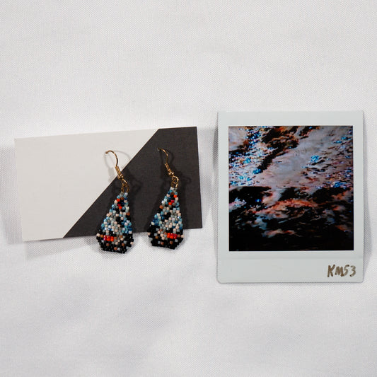 glitch earrings KM53