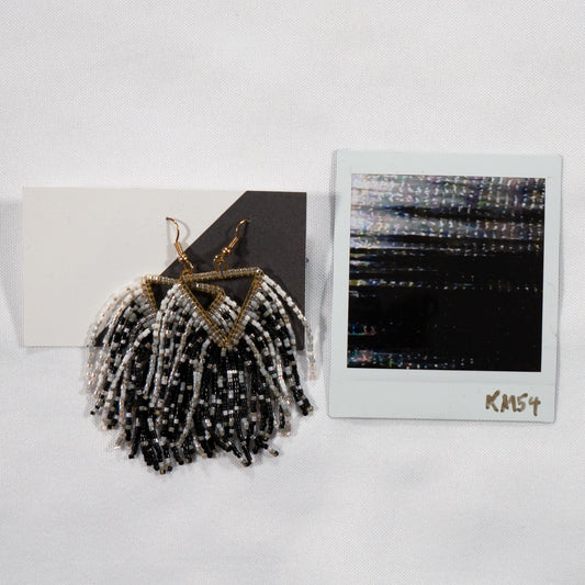 glitch earrings KM54