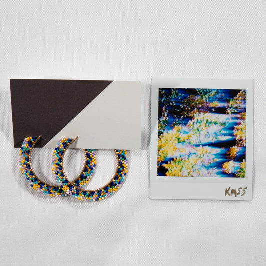 glitch earrings KM55