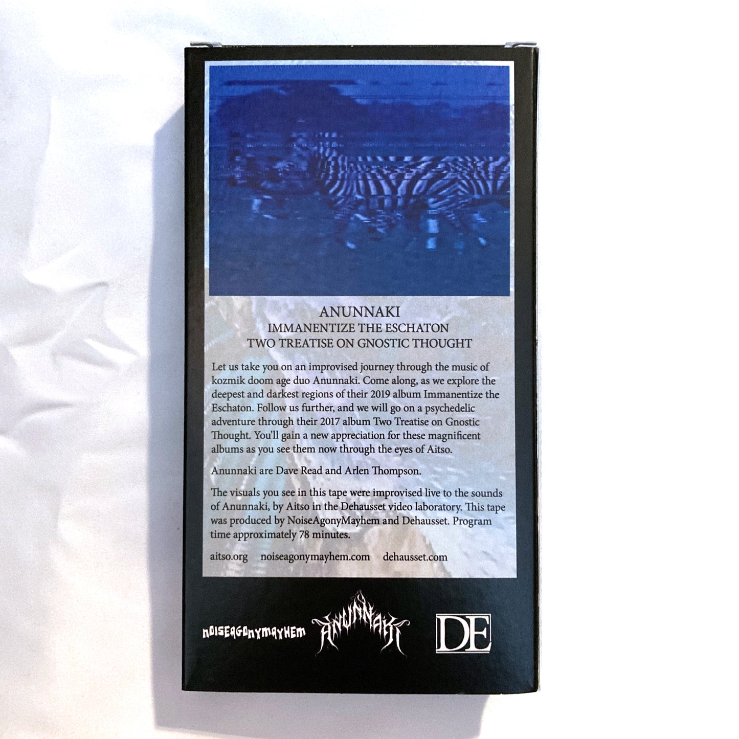 Anunnaki / Aitso - Immanentize the Eschaton / Two Treatise on Gnostic Thought VHS
