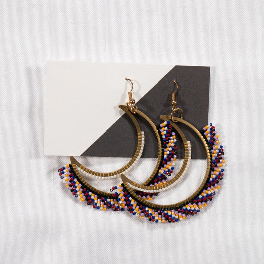 glitch earrings KM56